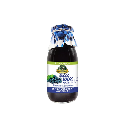 Succo 100% Mirtillo BIO